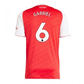 Herren Fußballbekleidung Arsenal Gabriel Magalhaes #6 Heimtrikot 2025-26 Kurzarm
